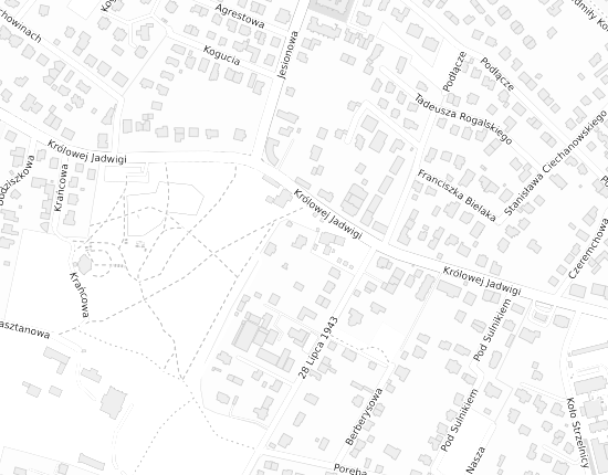 Mapa z adresem organizacji