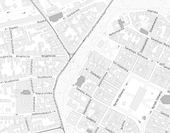 Mapa z adresem organizacji