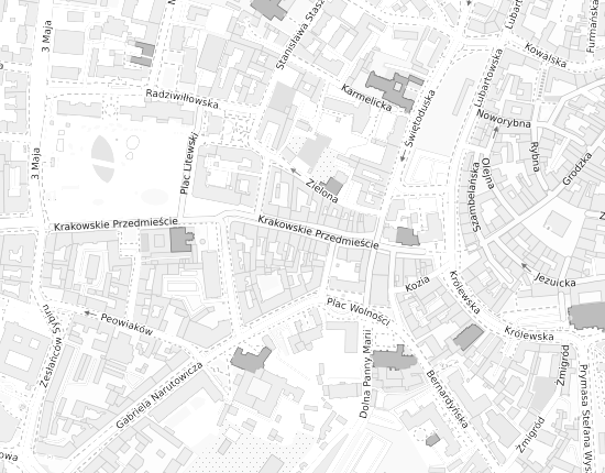 Mapa z adresem organizacji