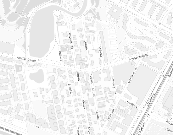 Mapa z adresem organizacji