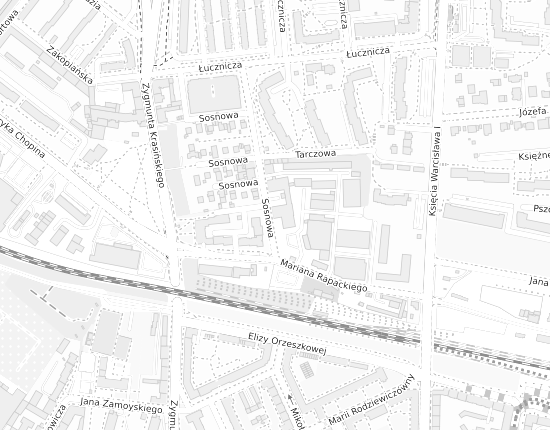 Mapa z adresem organizacji