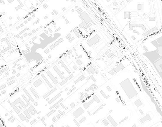 Mapa z adresem organizacji