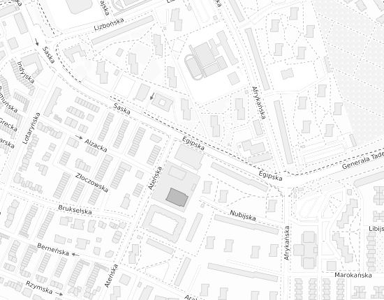 Mapa z adresem organizacji