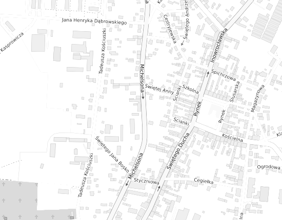 Mapa z adresem organizacji