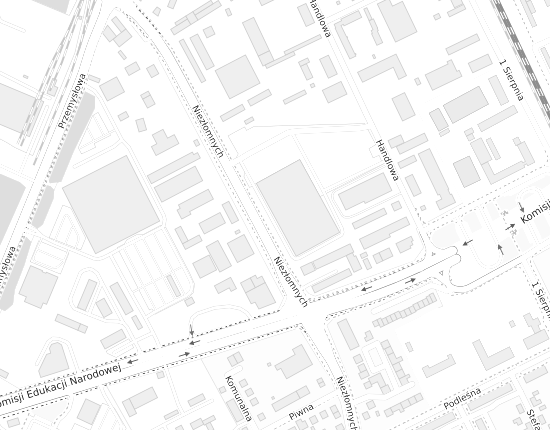 Mapa z adresem organizacji