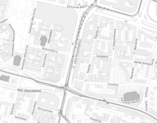 Mapa z adresem organizacji