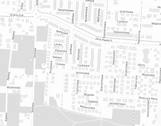 Mapa z adresem organizacji