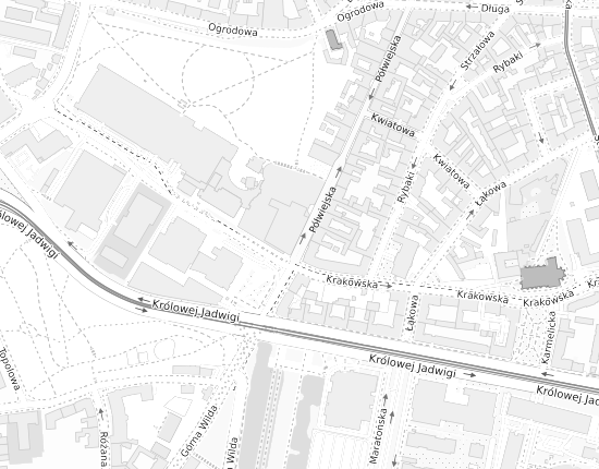 Mapa z adresem organizacji