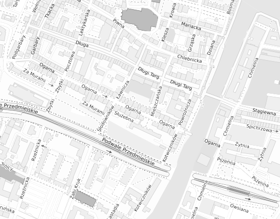 Mapa z adresem organizacji