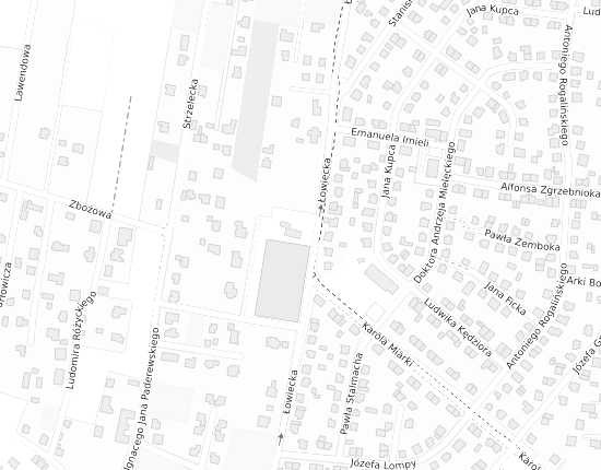 Mapa z adresem organizacji