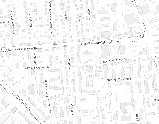 Mapa z adresem organizacji