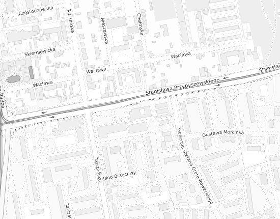 Mapa z adresem organizacji
