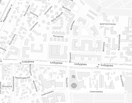 Mapa z adresem organizacji