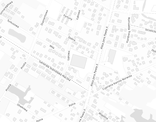 Mapa z adresem organizacji