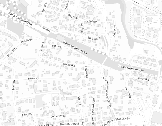 Mapa z adresem organizacji