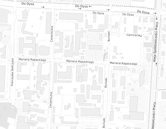 Mapa z adresem organizacji