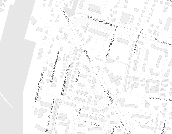 Mapa z adresem organizacji