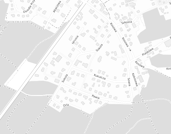 Mapa z adresem organizacji