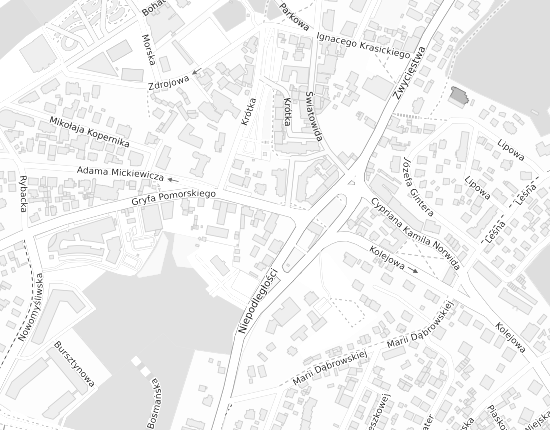 Mapa z adresem organizacji