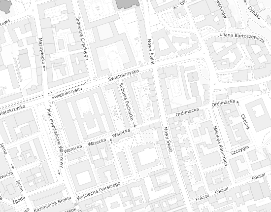 Mapa z adresem organizacji