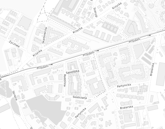 Mapa z adresem organizacji