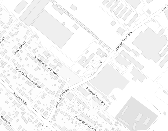 Mapa z adresem organizacji