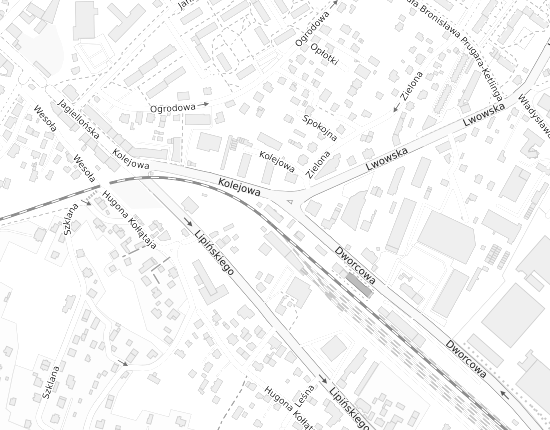 Mapa z adresem organizacji