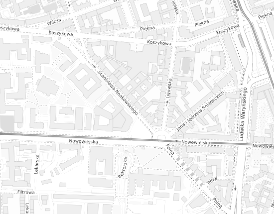 Mapa z adresem organizacji