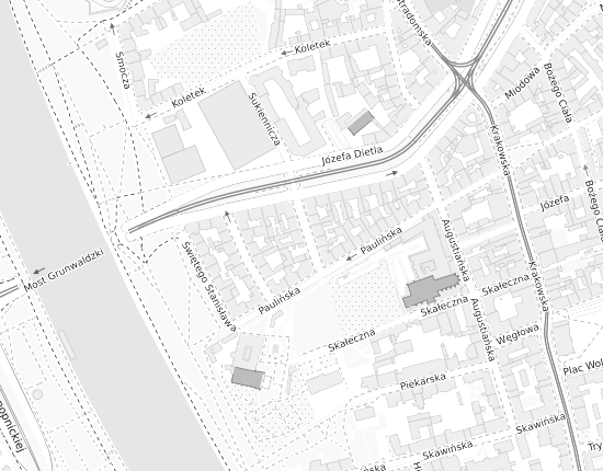 Mapa z adresem organizacji