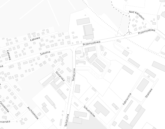 Mapa z adresem organizacji