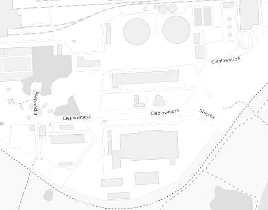 Mapa z adresem organizacji
