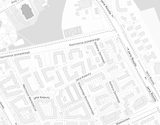 Mapa z adresem organizacji
