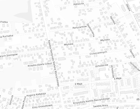 Mapa z adresem organizacji