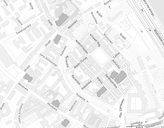 Mapa z adresem organizacji