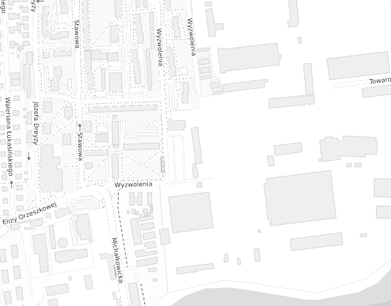 Mapa z adresem organizacji