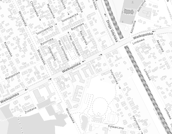 Mapa z adresem organizacji