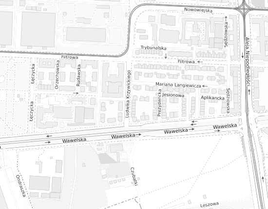 Mapa z adresem organizacji