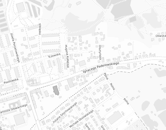Mapa z adresem organizacji