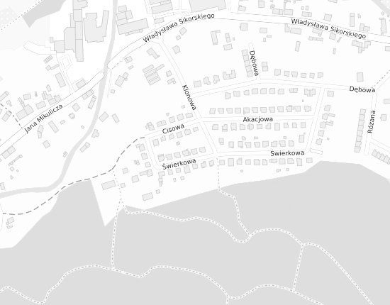 Mapa z adresem organizacji