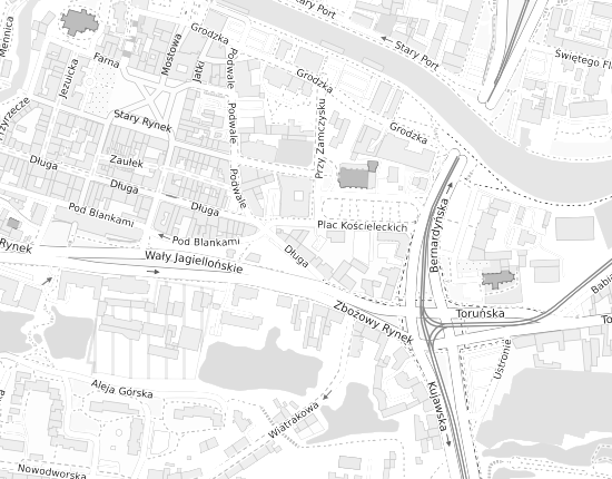 Mapa z adresem organizacji