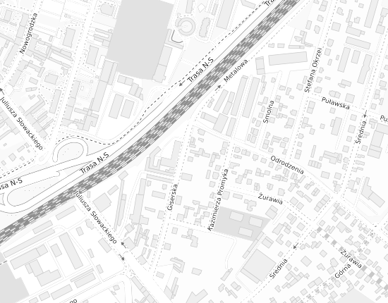 Mapa z adresem organizacji