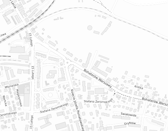 Mapa z adresem organizacji