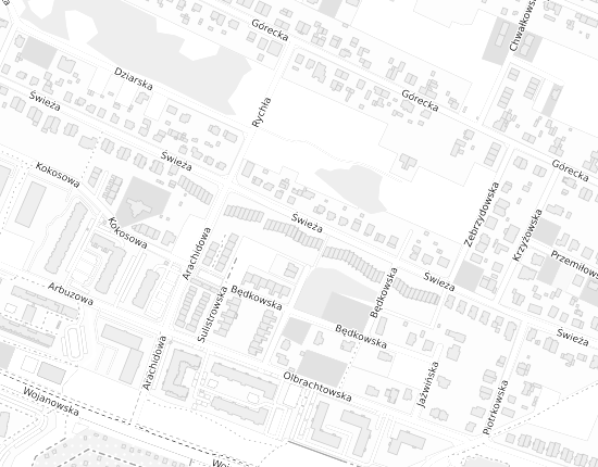Mapa z adresem organizacji