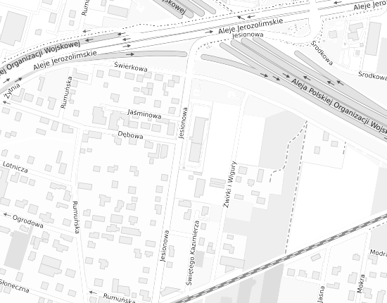 Mapa z adresem organizacji
