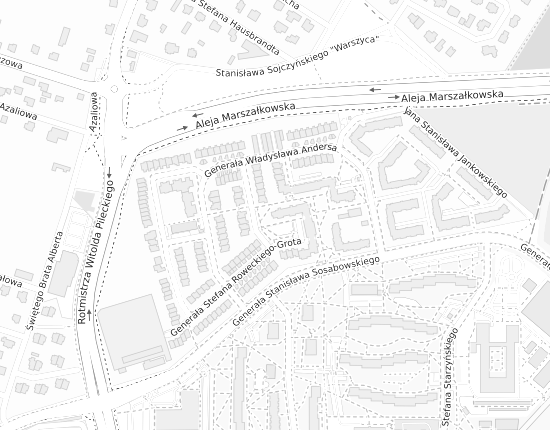 Mapa z adresem organizacji