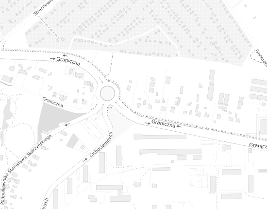 Mapa z adresem organizacji
