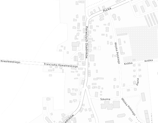 Mapa z adresem organizacji