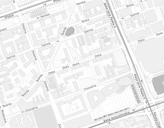 Mapa z adresem organizacji