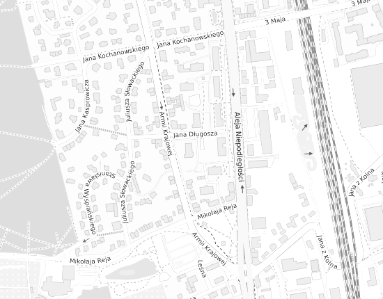 Mapa z adresem organizacji