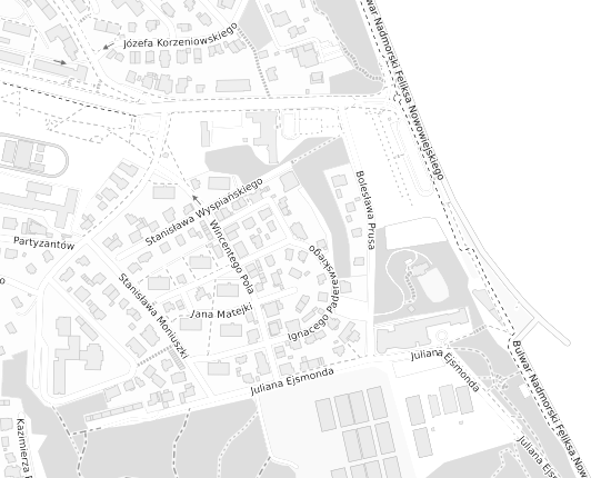 Mapa z adresem organizacji